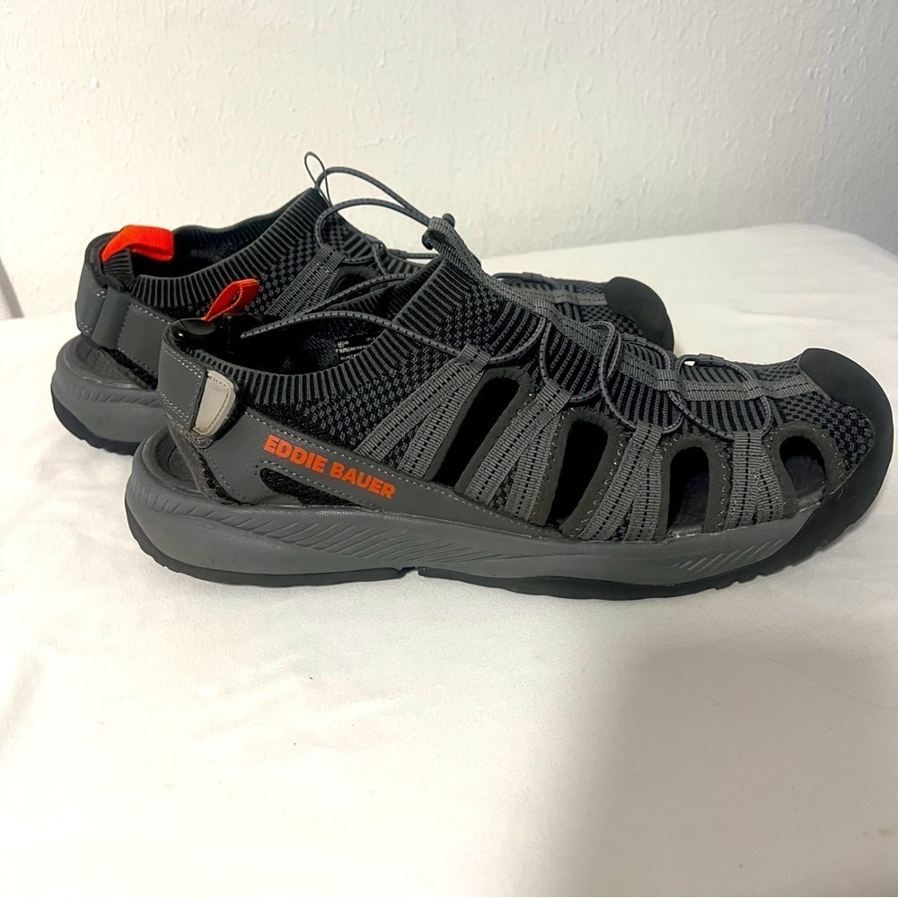 Eddie Bauer Men's Size 12M Lightweight & Bungee Laced Cedar Water Sandal EUC